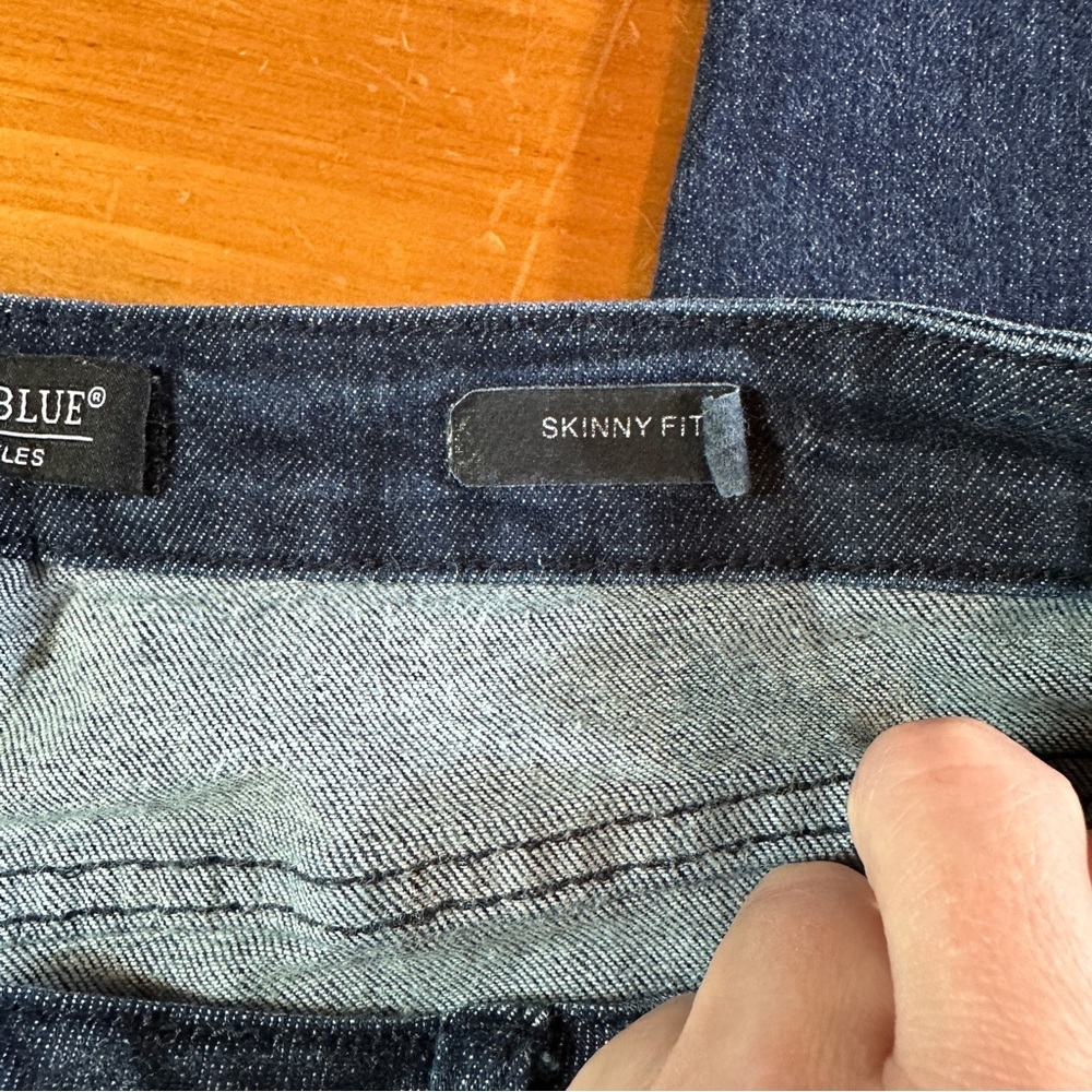 Judy Blue Women's Dark Wash Skinny Fit Jeans - Size 15/32 - Picture 8 of 11